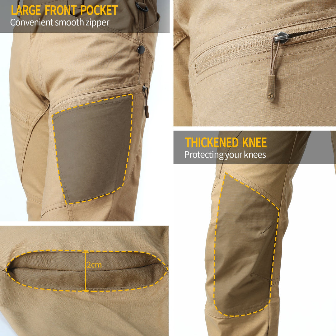 Men's Urban Pro Stretch Tactical Pants Desert Brown - TWS USA