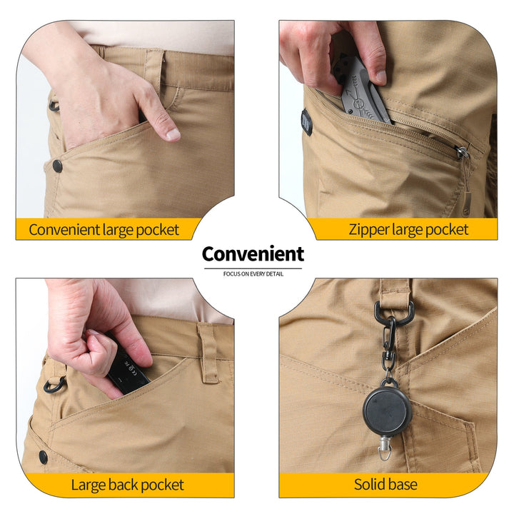 Men's Urban Pro Stretch Tactical Pants Desert Brown - TWS USA