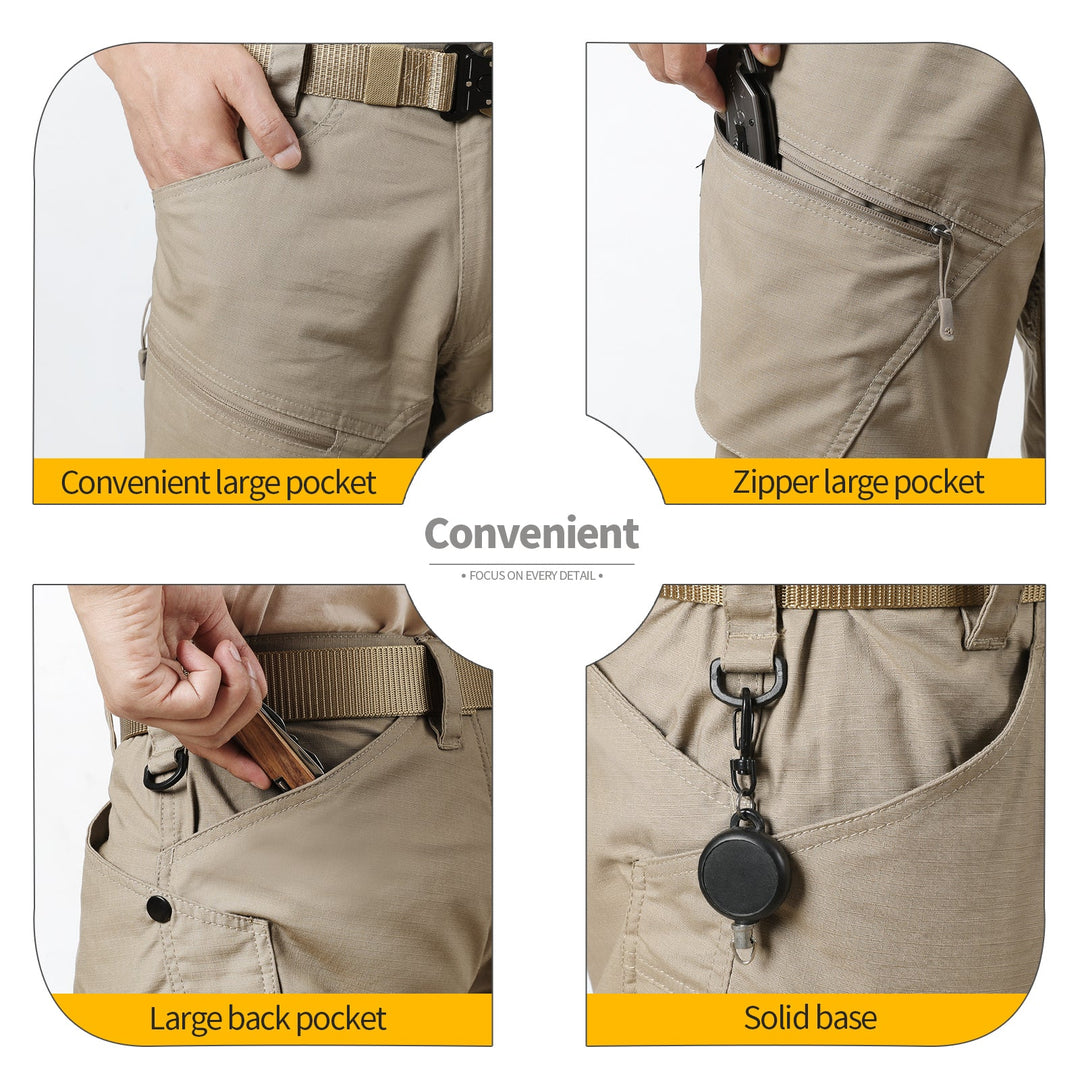 Men's Urban Pro Stretch Tactical Pants Khaki - TWS USA