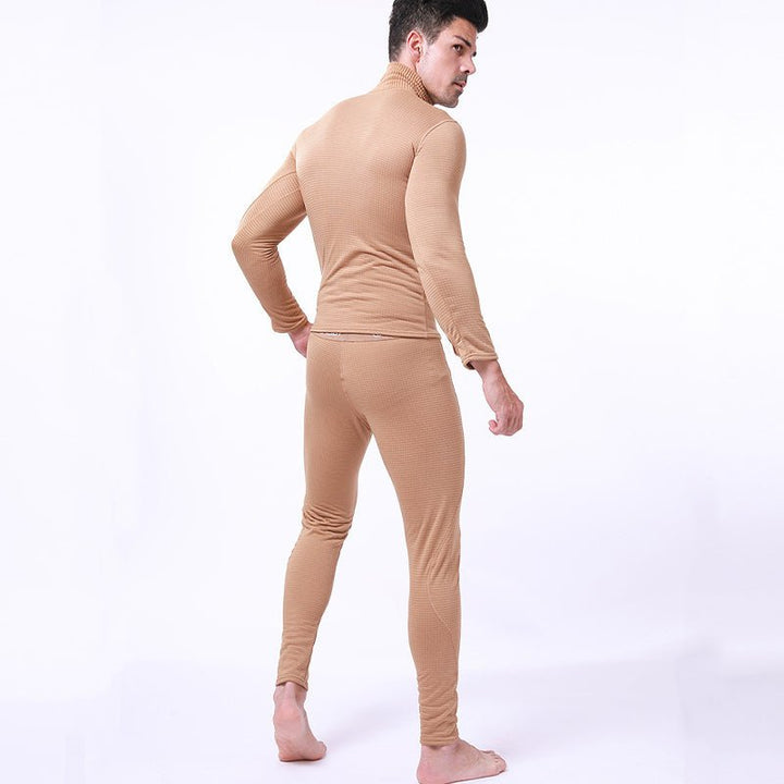 Men's Warm Fleece Underwear Tactical Sports Shapewear Set - TWS USA