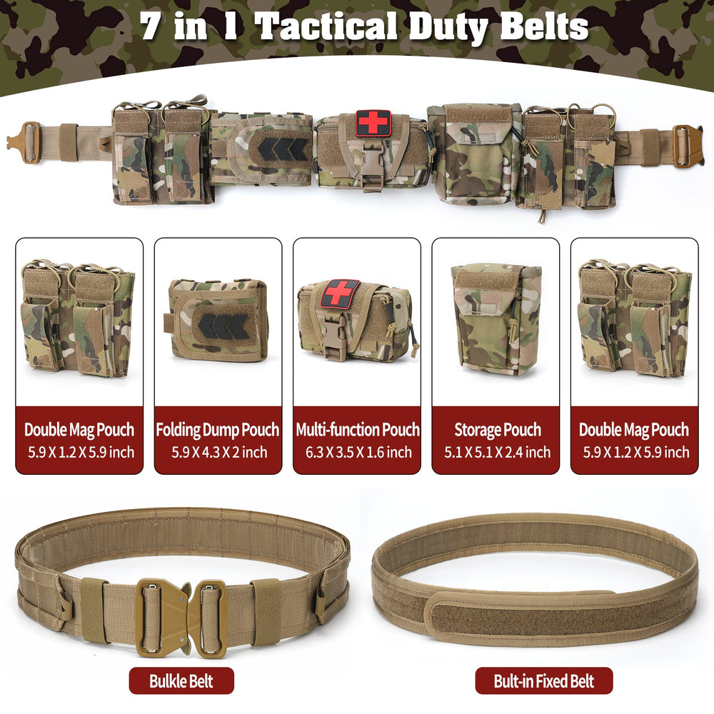 TWS 5 in 1 Quick Release Tactical Duty Belt - TWS USA