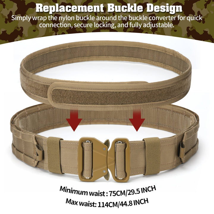 TWS 5 in 1 Quick Release Tactical Duty Belt - TWS USA