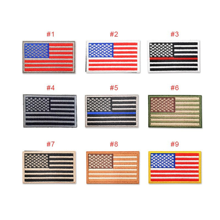 TWS American Flag Patch 9 - Pack - TWS USA