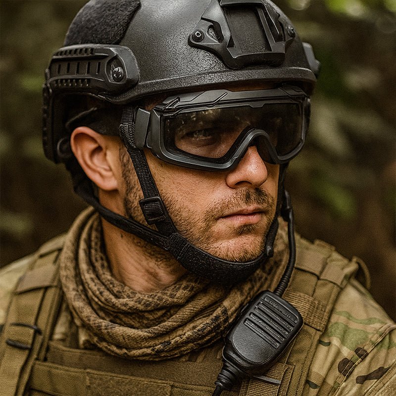 TWS Anti Fog Tactical 2 Modes Protection Goggles & Glasses - TWS USA