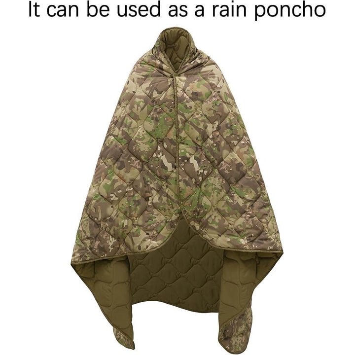 TWS Camo Blanket Waterproof Insulation Poncho Liner for Outdoor Camping & Hunting - TWS USA