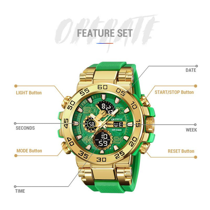TWS Colorful Functional Waterproof Tactical Watch - TWS USA