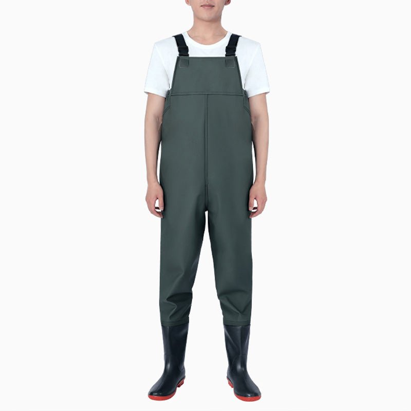 TWS Fishing Waders with Boots for Men Waterproof Wader PVC Waterproof Wader for Fly Fishing - TWS USA