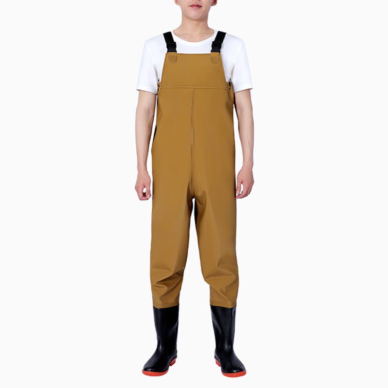 TWS Fishing Waders with Boots for Men Waterproof Wader PVC Waterproof Wader for Fly Fishing - TWS USA
