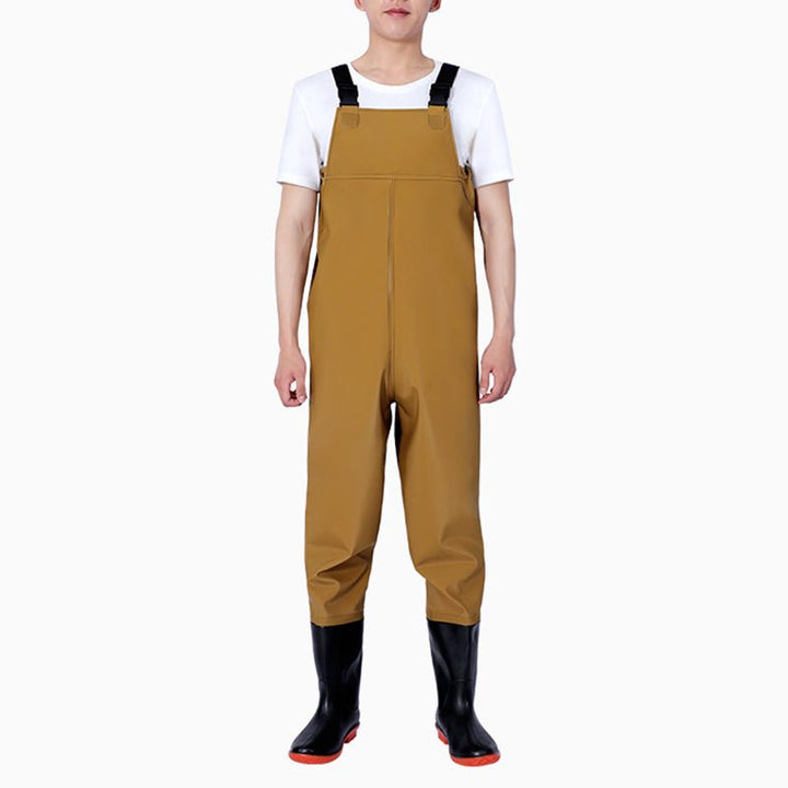 TWS Fishing Waders with Boots for Men Waterproof Wader PVC Waterproof Wader for Fly Fishing - TWS USA