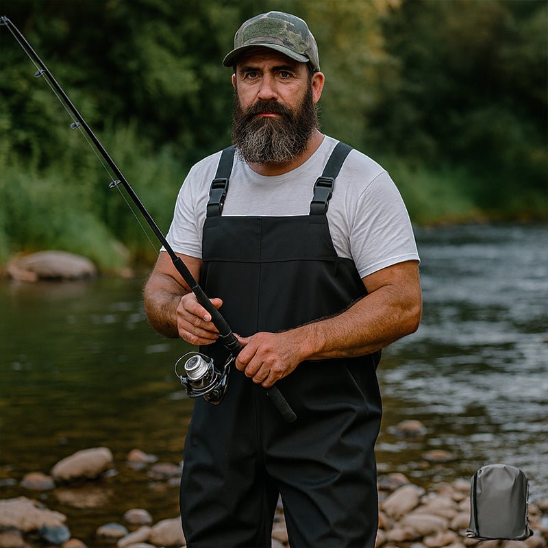TWS Fishing Waders with Boots for Men Waterproof Wader PVC Waterproof Wader for Fly Fishing - TWS USA