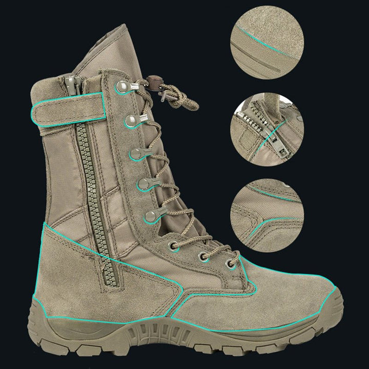 TWS Men's Vanguard 8" High Top Tactical Combat Boots - TWS USA