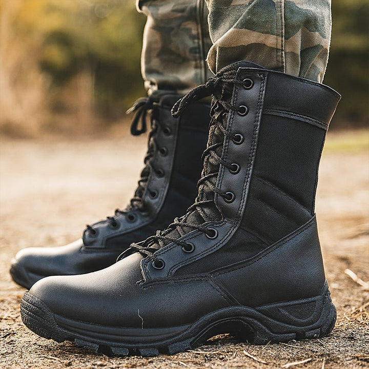 TWS Men's Vanguard 8" High Top Tactical Combat Boots - TWS USA