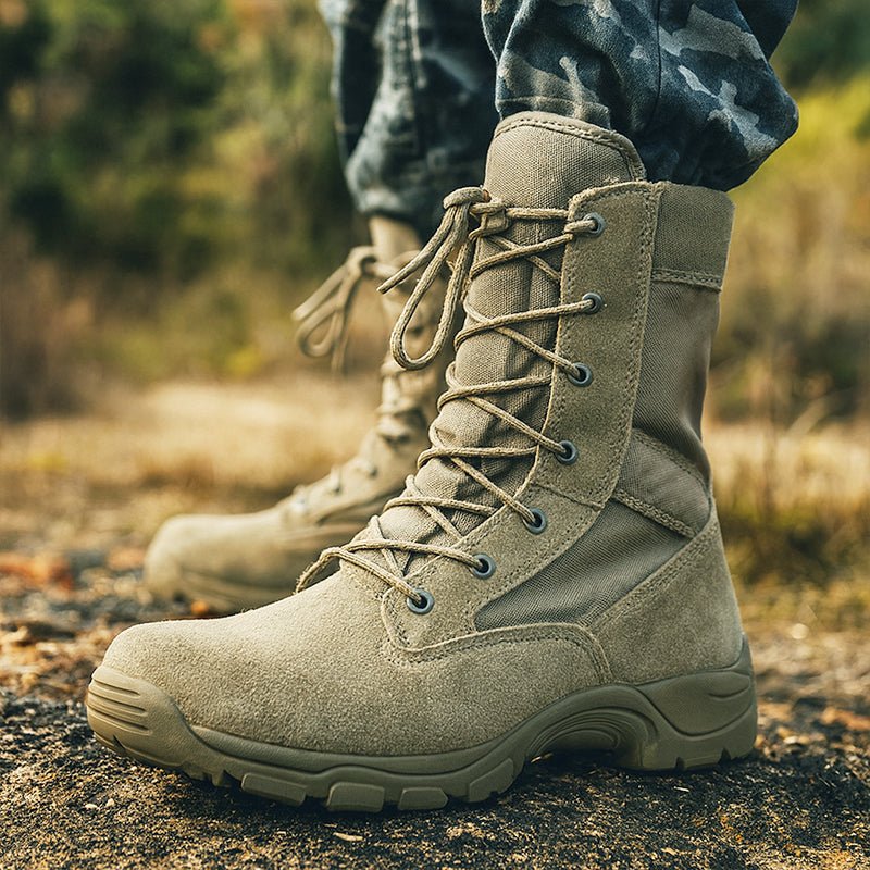 TWS Men's Vanguard 8" High Top Tactical Combat Boots - TWS USA