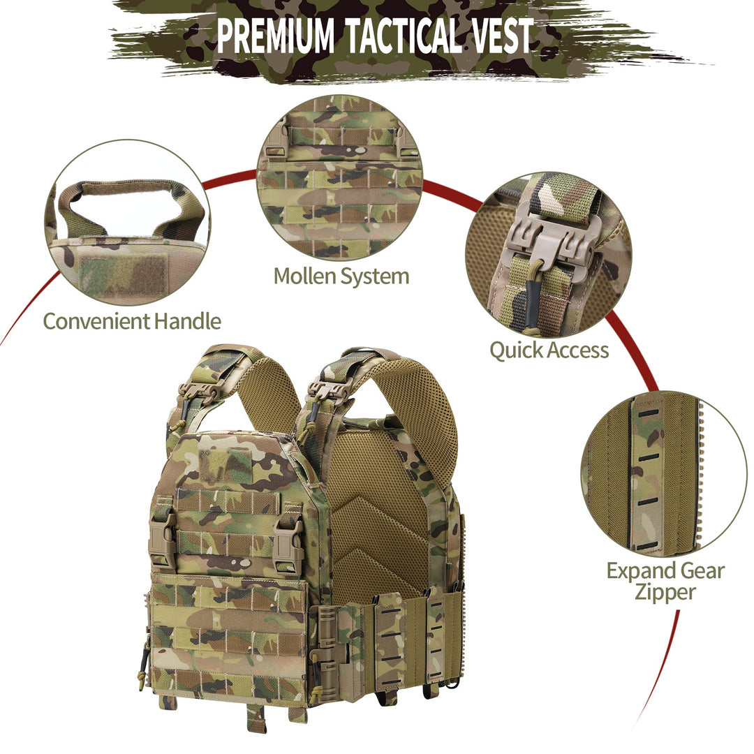 TWS Quick Release Rampage Plate Carrier - TWS USA