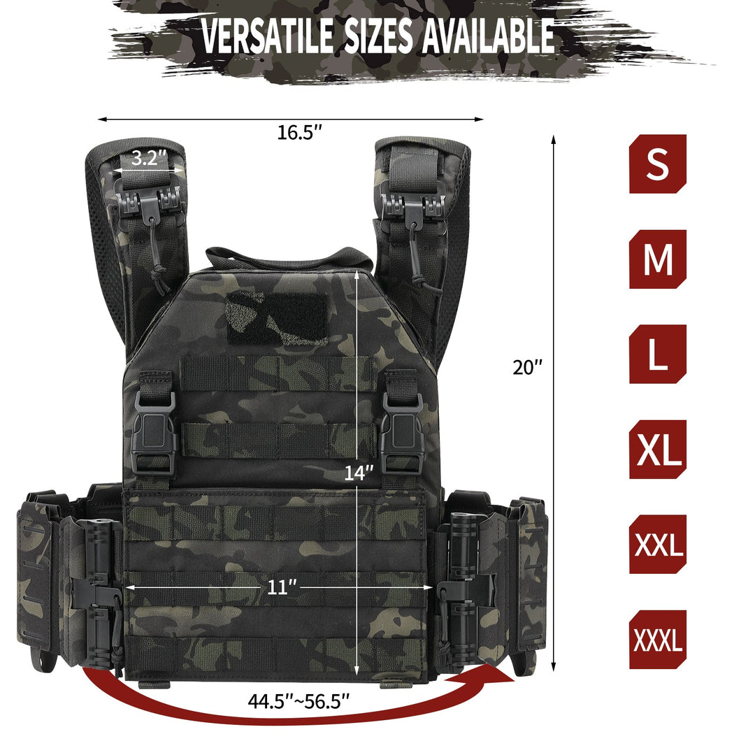 TWS Quick Release Rampage Plate Carrier - TWS USA