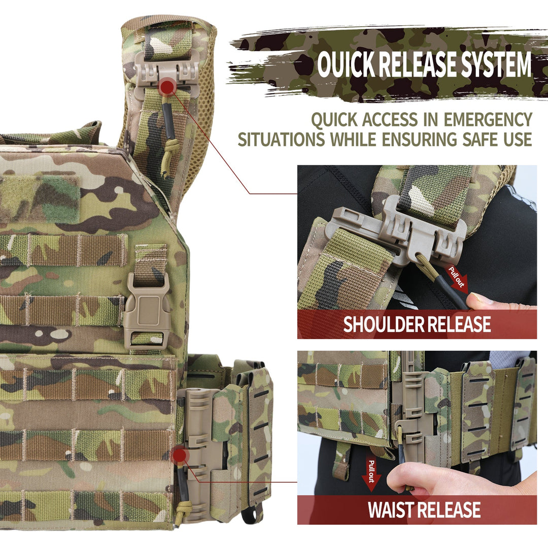 TWS Quick Release Rampage Plate Carrier - TWS USA