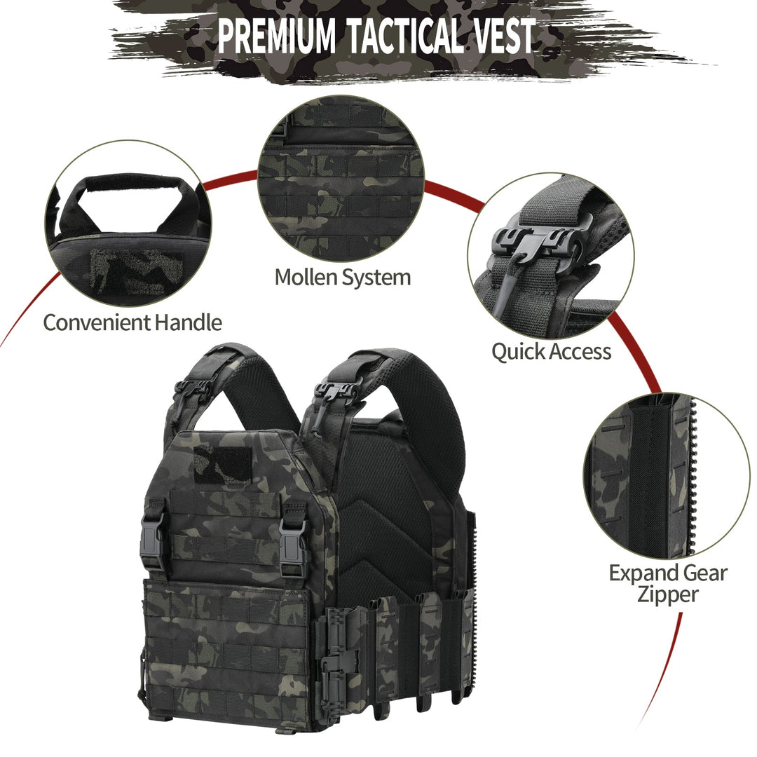 TWS Quick Release Rampage Plate Carrier - TWS USA