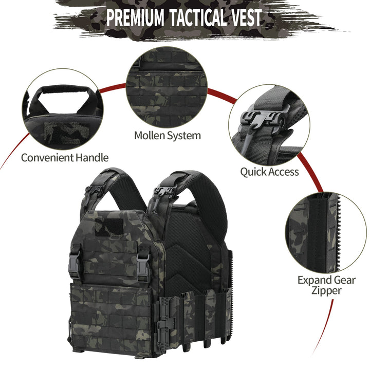 TWS Quick Release Rampage Plate Carrier - TWS USA