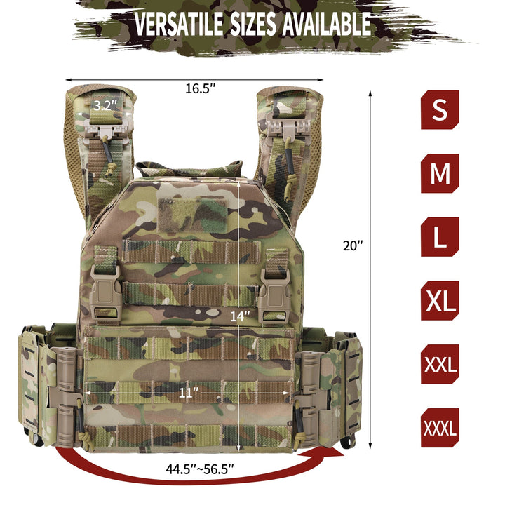 TWS Quick Release Rampage Plate Carrier - TWS USA