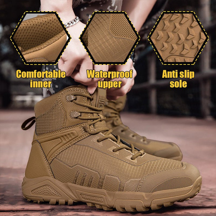 TWS ShadowTrail Elite Tactical Waterproof Combat Boots - TWS USA