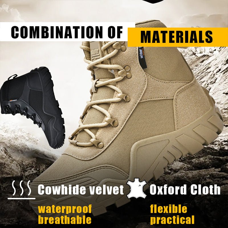 TWS ShadowTrail Pro Tactical Waterproof Combat Boots - TWS USA