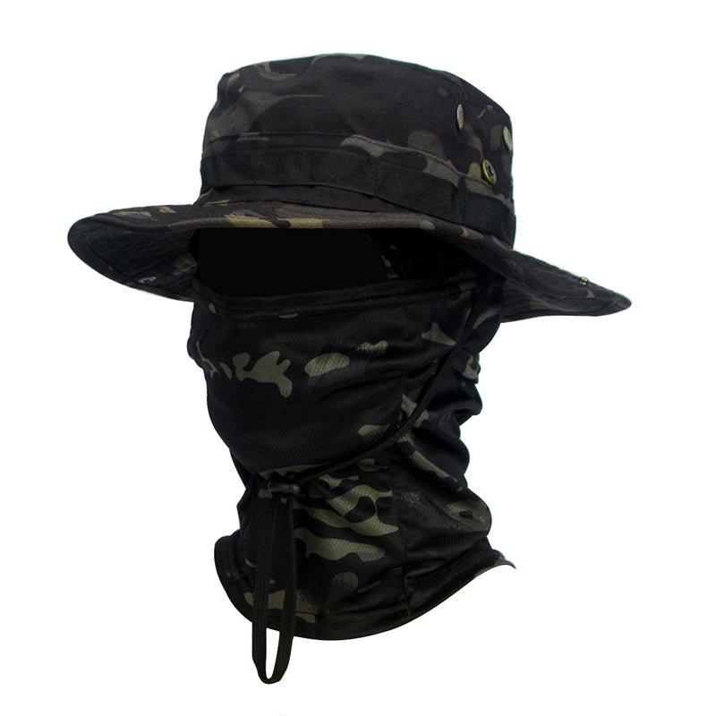TWS UV Protection Boonie Hat with Balaclava – For Fishing, Hiking, Hunting & Military Use - TWS USA
