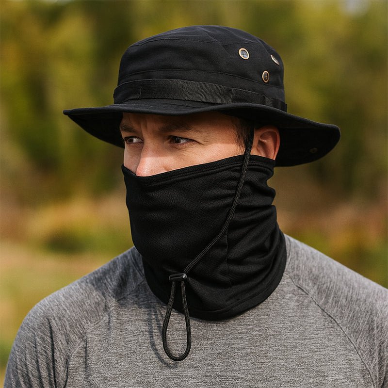 TWS UV Protection Boonie Hat with Balaclava – For Fishing, Hiking, Hunting & Military Use - TWS USA