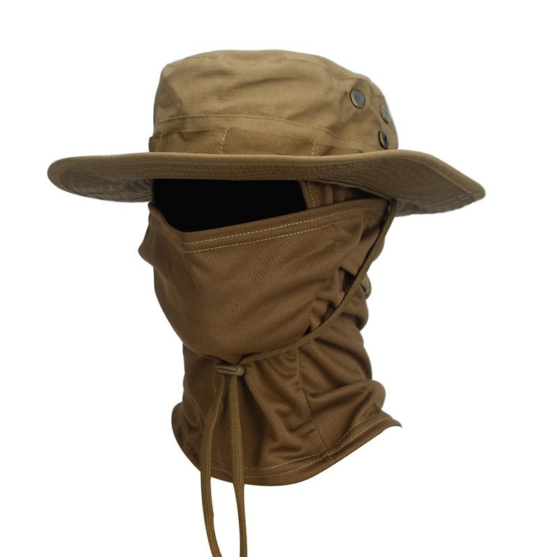 TWS UV Protection Boonie Hat with Balaclava – For Fishing, Hiking, Hunting & Military Use - TWS USA