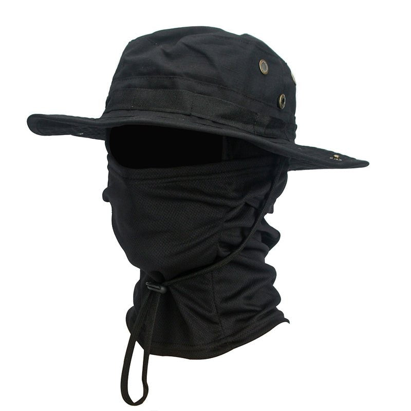 TWS UV Protection Boonie Hat with Balaclava – For Fishing, Hiking, Hunting & Military Use - TWS USA