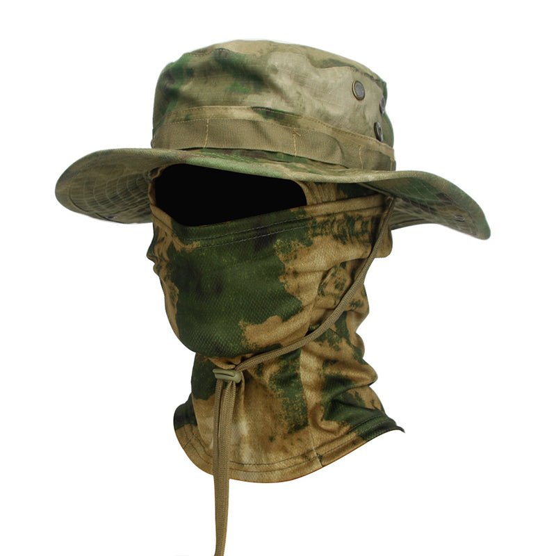 TWS UV Protection Boonie Hat with Balaclava – For Fishing, Hiking, Hunting & Military Use - TWS USA