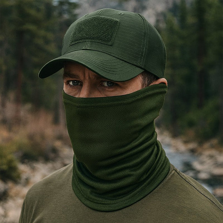 TWS UV Protection Hat with Balaclava – For Fishing, Hiking, Hunting & Military Use - TWS USA