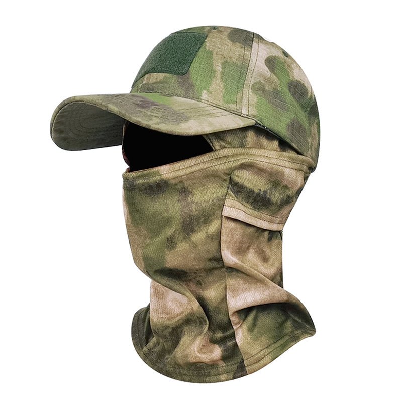 TWS UV Protection Hat with Balaclava – For Fishing, Hiking, Hunting & Military Use - TWS USA