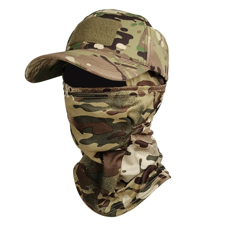 TWS UV Protection Hat with Balaclava – For Fishing, Hiking, Hunting & Military Use - TWS USA