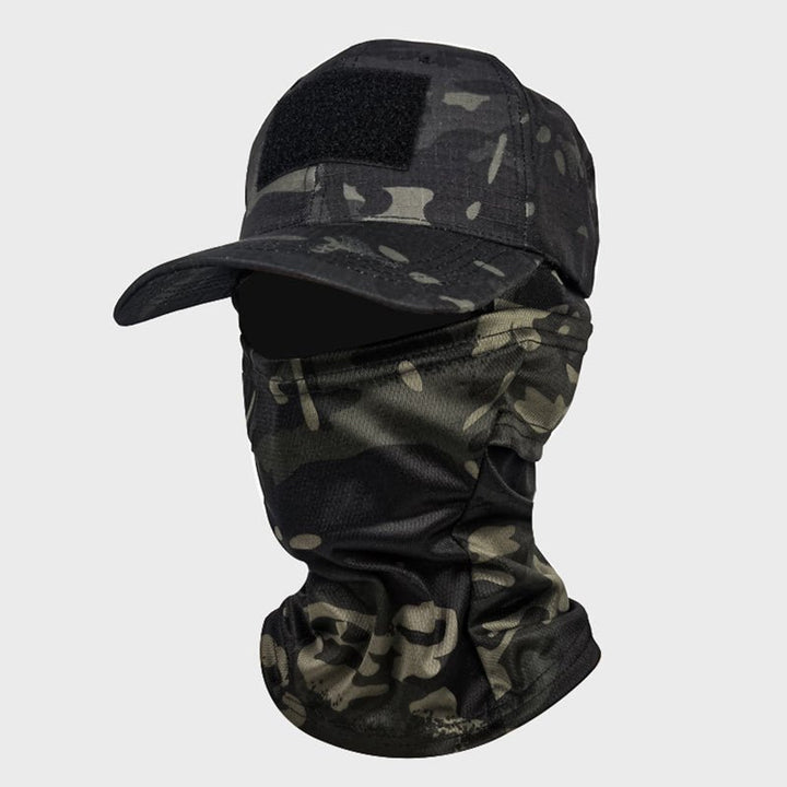 TWS UV Protection Hat with Balaclava – For Fishing, Hiking, Hunting & Military Use - TWS USA