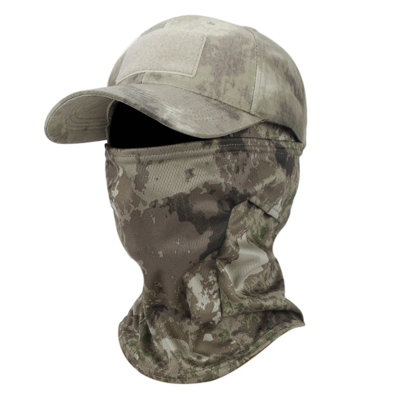 TWS UV Protection Hat with Balaclava – For Fishing, Hiking, Hunting & Military Use - TWS USA