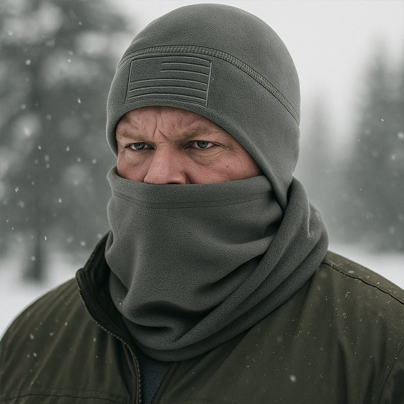 TWS Warm Fleece Beanie Hat Scarf Set - TWS USA