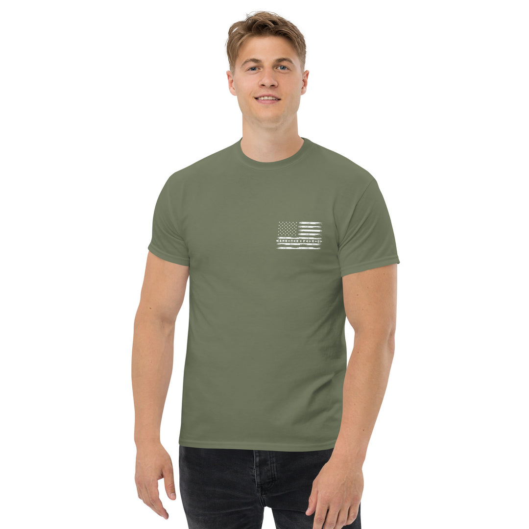 Unisex Classic Tee Green Front