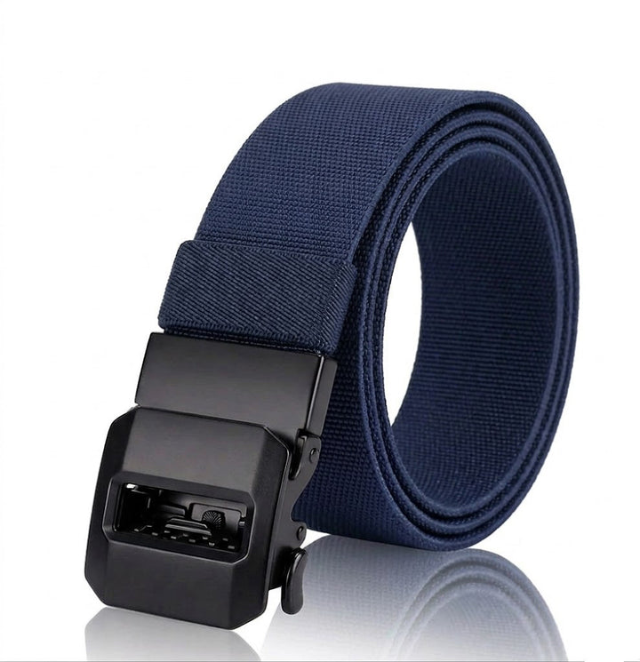 Tactical Men's Nylon Elastic Quick Release Buckle Belt