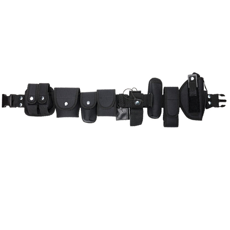9 in 1 Law Enforcement  Duty Tactical Belt black
