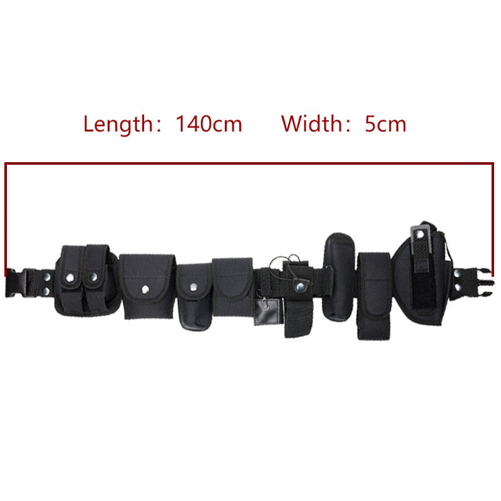 9 in 1 Law Enforcement  Duty Tactical Belt with and hight