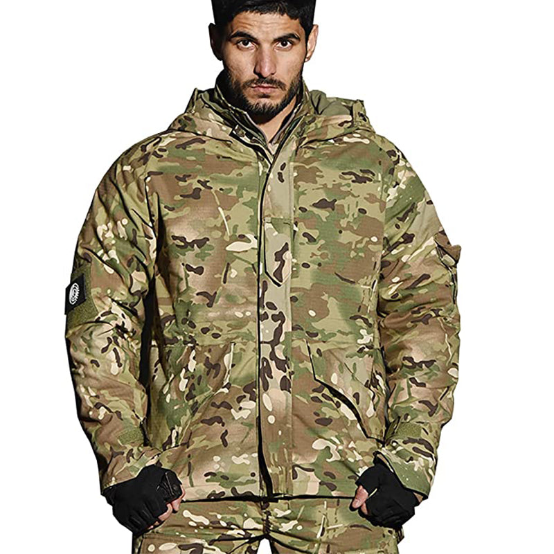 G8 Soft Shell Tactical Jacket Coat Military Fleece Hooded