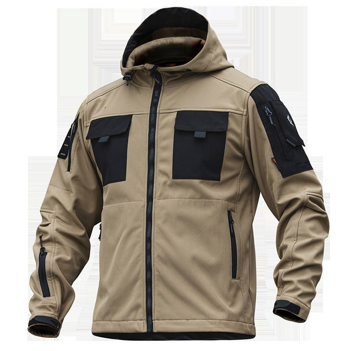 5 - IN - 1 Softshell Waterproof All Terrain Tactical Jacket - TWS USA