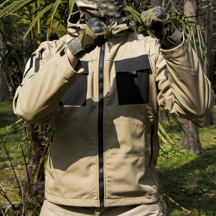 5 - IN - 1 Softshell Waterproof All Terrain Tactical Jacket - TWS USA
