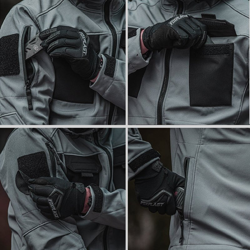 5-IN-1 Softshell Waterproof All Terrain Tactical Jacket – TWS USA