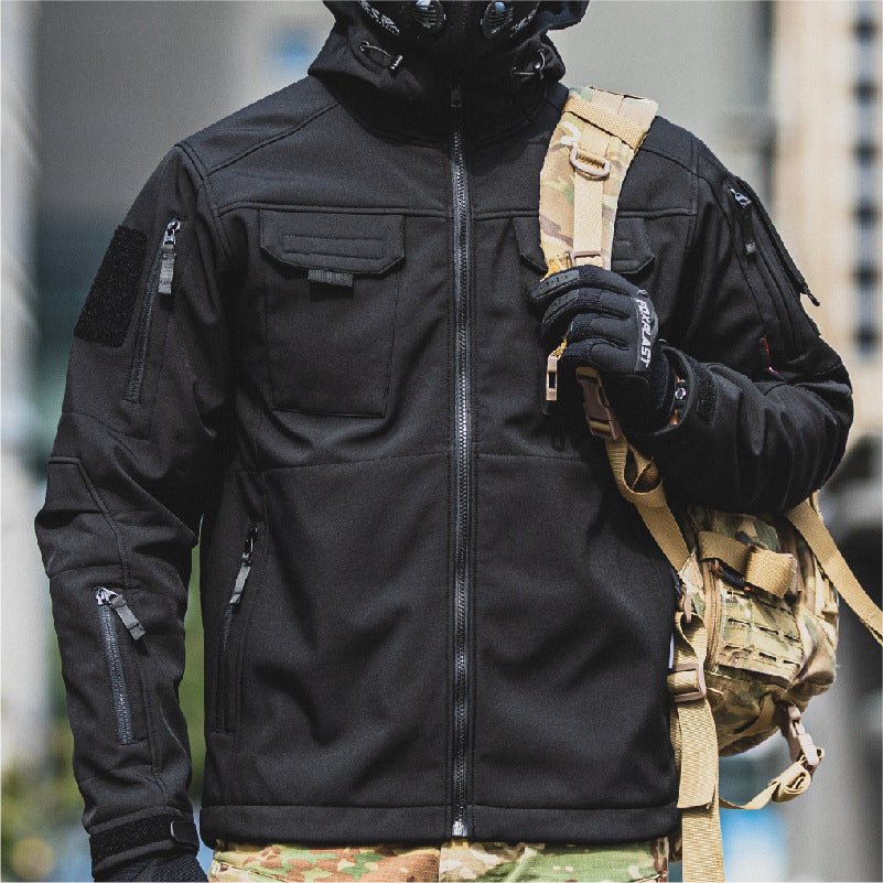 5 - IN - 1 Softshell Waterproof All Terrain Tactical Jacket - TWS USA