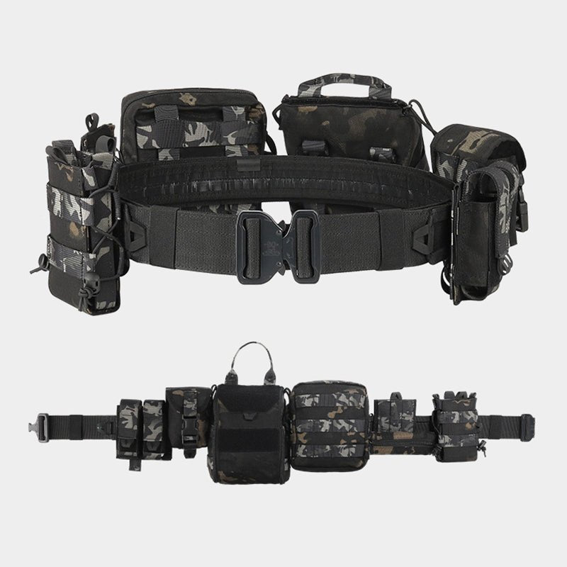 8 Set Pro Quick Release Tactical Molle Belt - TWS USA