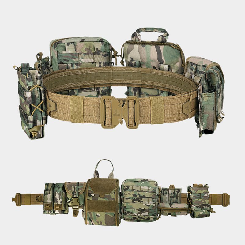 8 Set Pro Quick Release Tactical Molle Belt - TWS USA