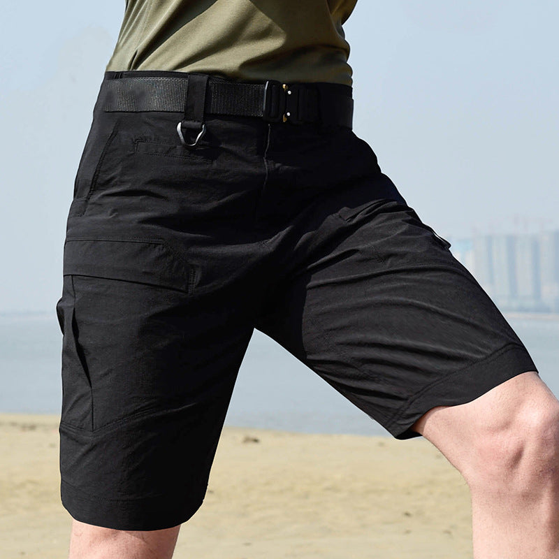 Archon Quick Dry Tactical Stretch Shorts Black
