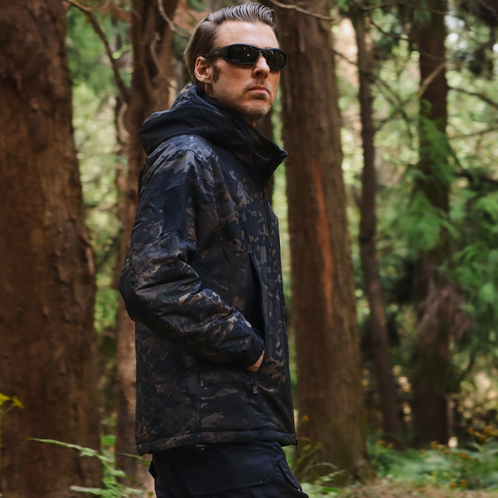 L7 Urban Coat Waterproof Tactical Jacket For Winter Man Wearing