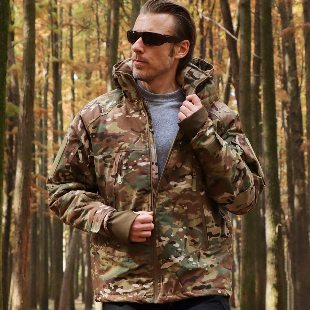 Archon 3.0 Tactical Jacket Waterproof Camouflage HeatCore Coat - TWS USA